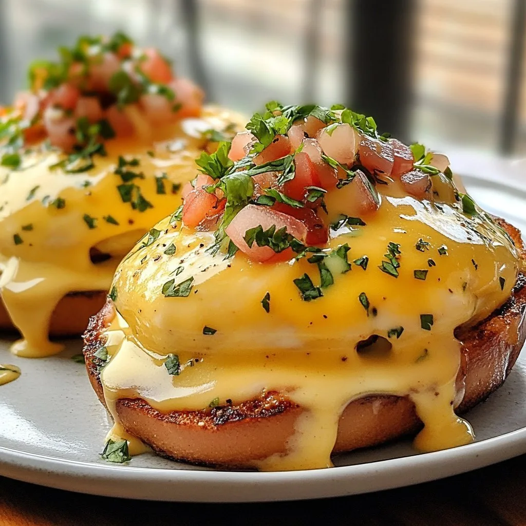 Mexican Eggs Benedict - Item 1