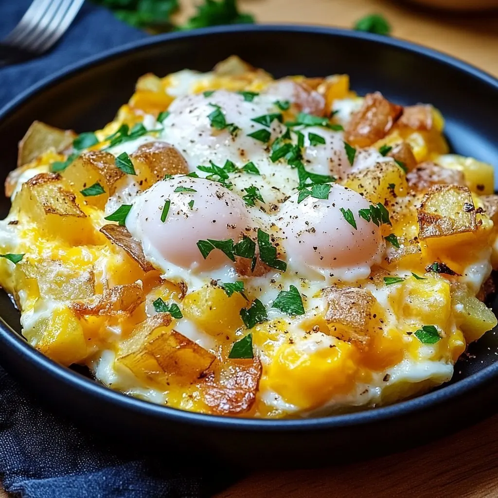 Cheesy Potato Egg Scramble - Item 2