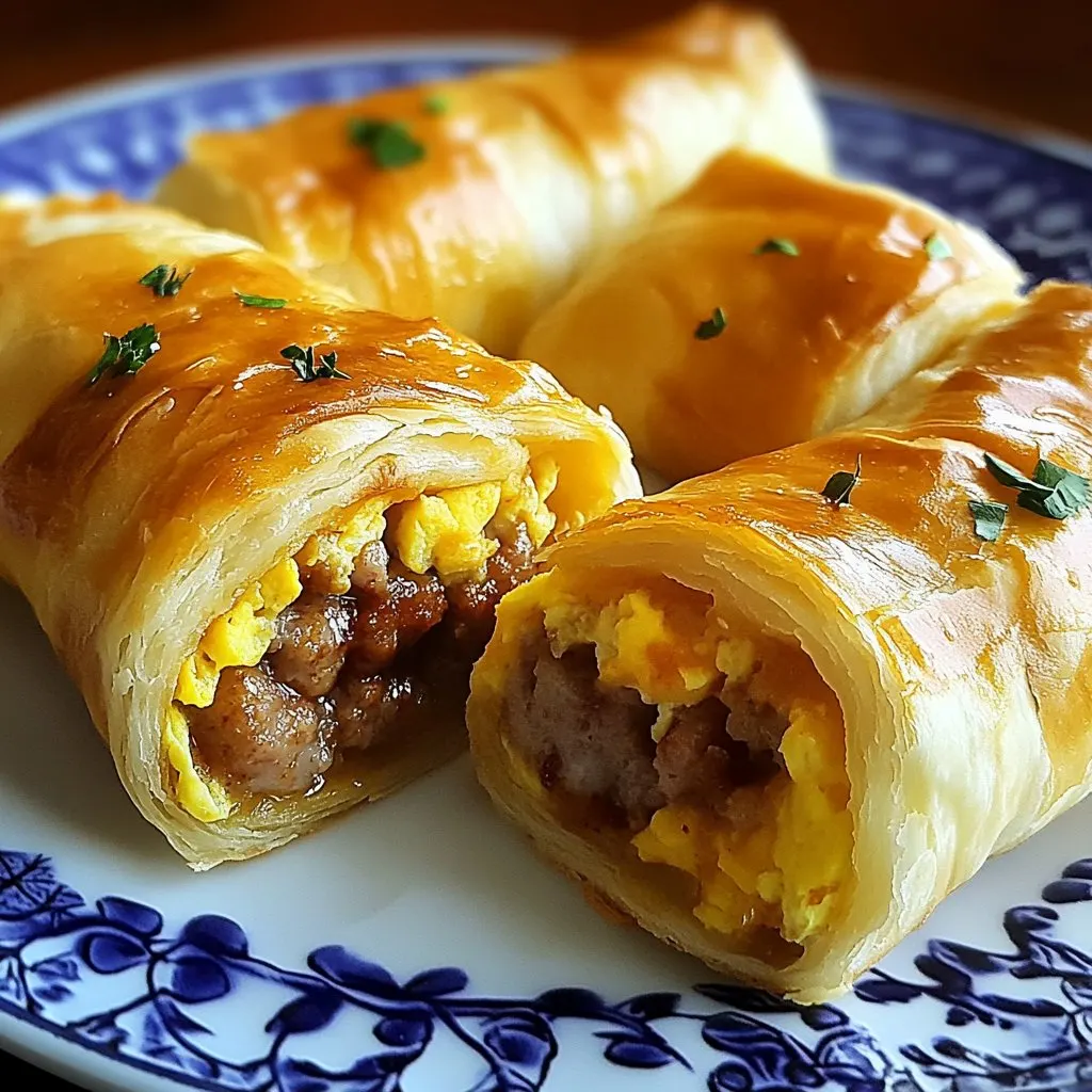 Sausage and Egg Breakfast Rolls for a Hearty Start - Item 2