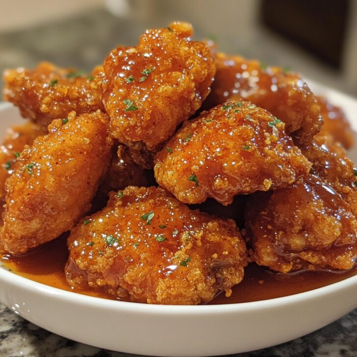 Baked Crunchy Hot Honey Chicken Recipe - Sweet & Spicy Delight