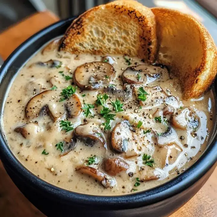 Creamy Mushroom Soup Recipe - Perfect Comfort Food