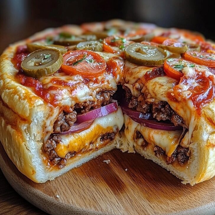 Pizza Burger Pie Recipe - A Delicious Twist