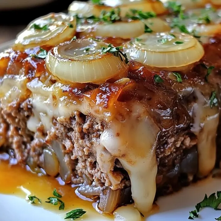 French Onion Meatloaf: A Delicious Comfort Dish