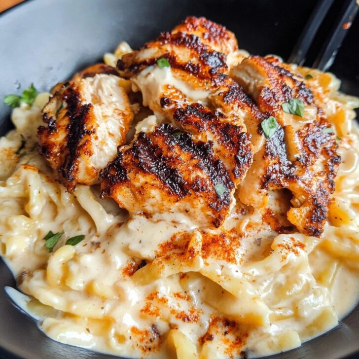 Blackened Cajun Chicken Alfredo Recipe - Delicious & Easy