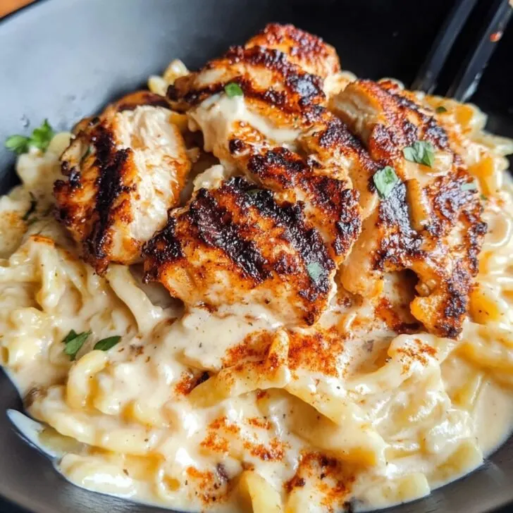 Blackened Cajun Chicken Alfredo Recipe - Delicious & Easy