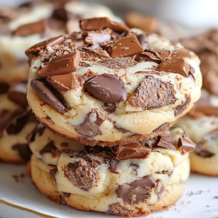 Gooey Reese’s Cheesecake Cookies Recipe