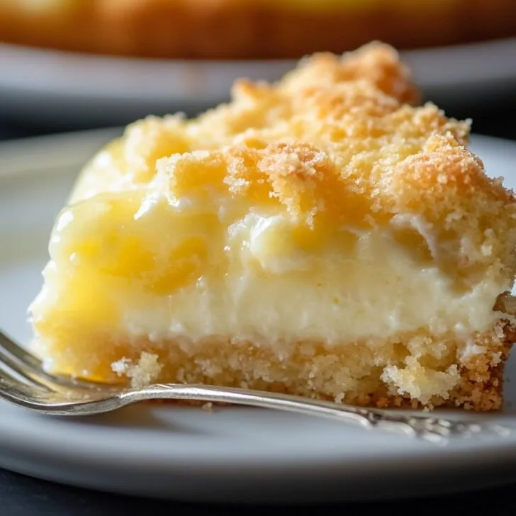 Tangy Lemon Cream Cheese Dump Cake Recipe