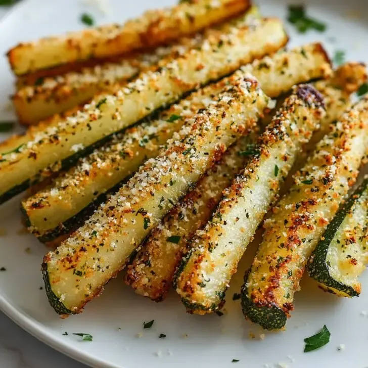 Baked Parmesan Zucchini Recipe - Easy & Delicious!