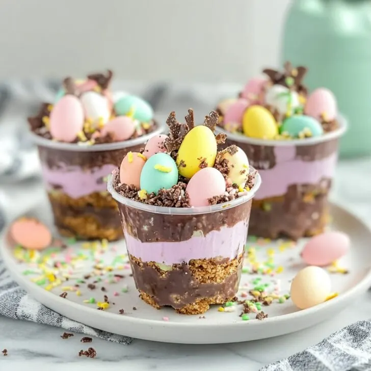 Easter Dirt Cups Recipe: Fun & Delicious Treat