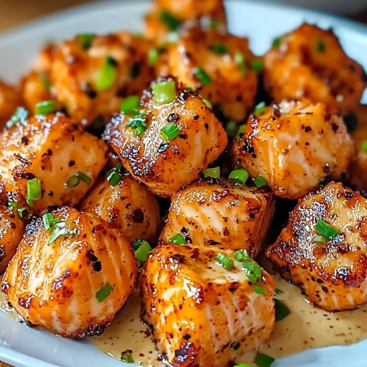 Crispy Bang Bang Salmon Bites Sweet & Spicy Recipe
