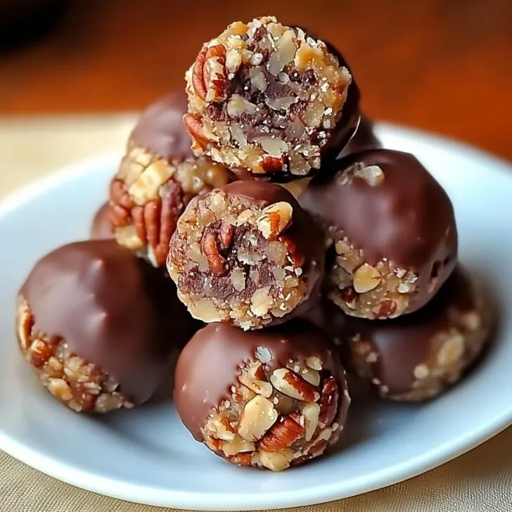 Easy No-Bake Pecan Pie Balls Recipe