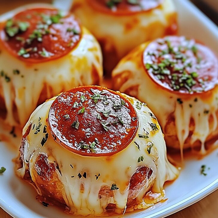 Cheesy Pepperoni Pizza Bombs Recipe - Easy & Delicious