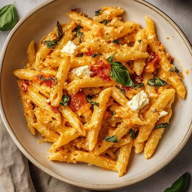 Tiktok Baked Feta Pasta
