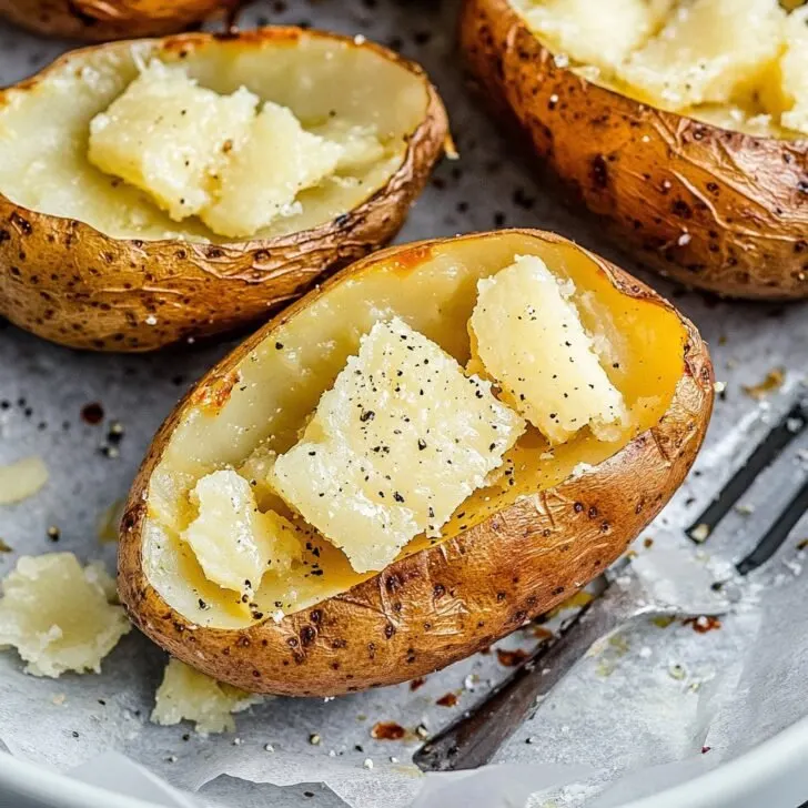 Air Fryer Baked Potatoes