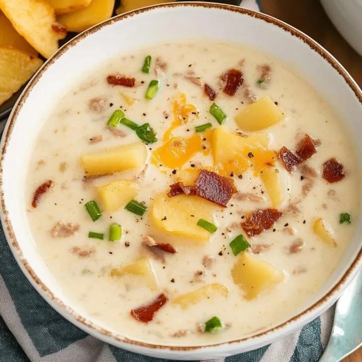 Easy Potato Soup (Extra Creamy)
