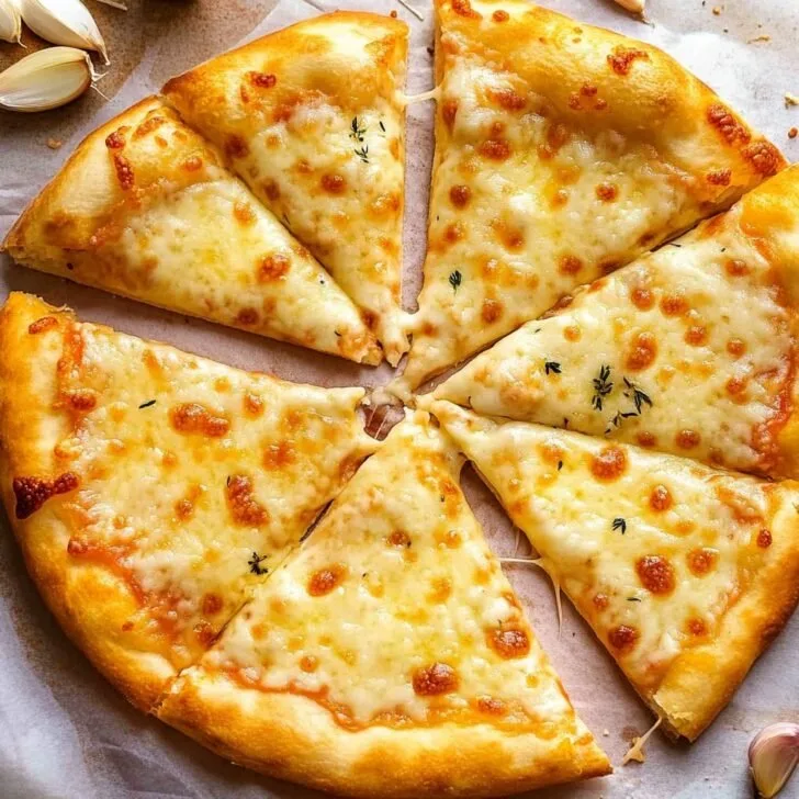 Best Cheesy Garlic Pizza