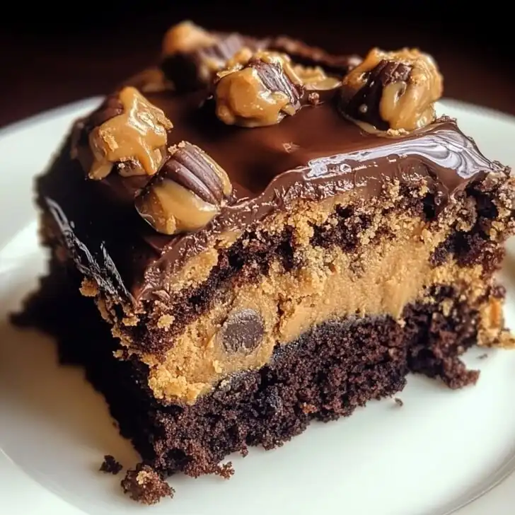 Peanut Butter Cup Dump Cake