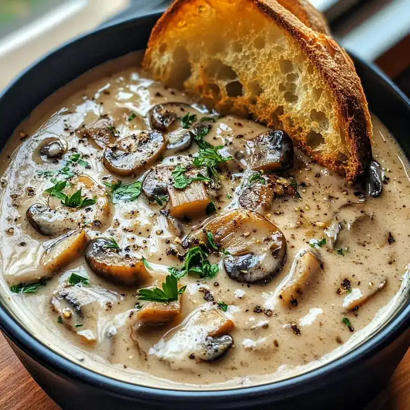 Creamy Mushroom Soup Recipe - Perfect Comfort Food