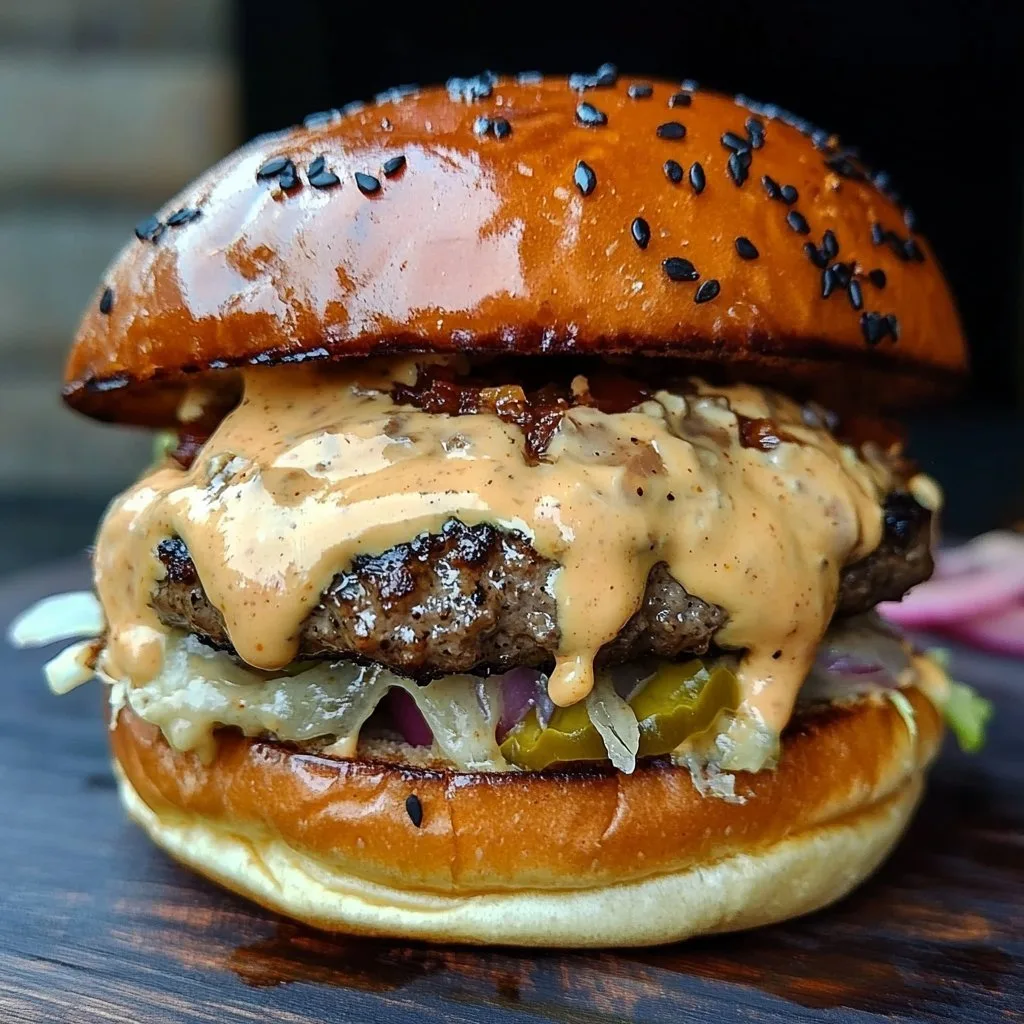 Smash Burgers with Baconnaise Sauce Recipe Smash Burgers with Baconnaise Sauce Recipe