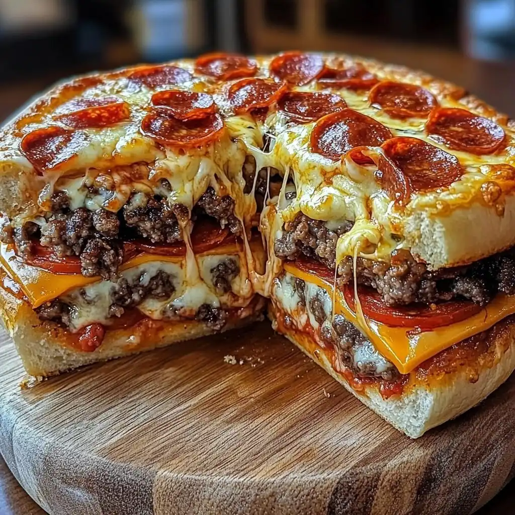Pizza Burger Pie Recipe - A Delicious Twist