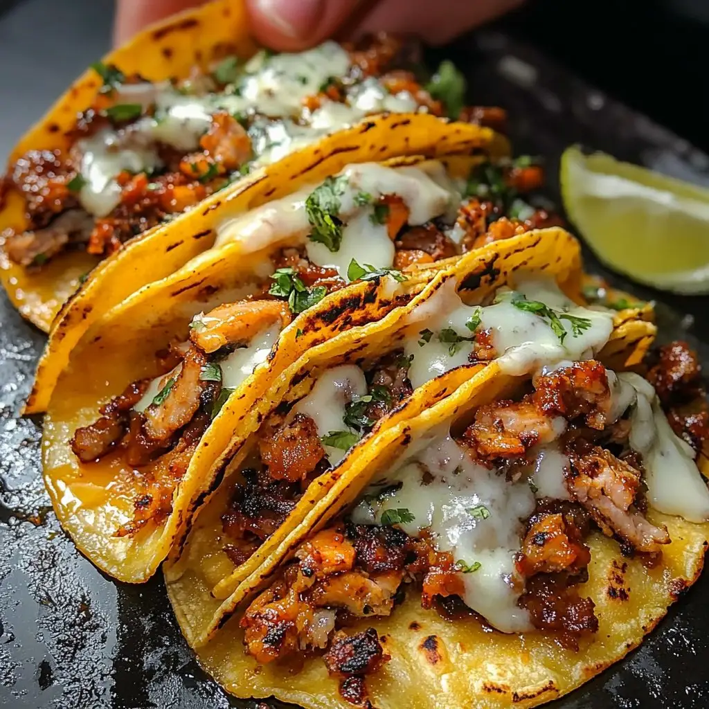 Cheesy Tacos Al Pastor: Delicious Recipe Guide