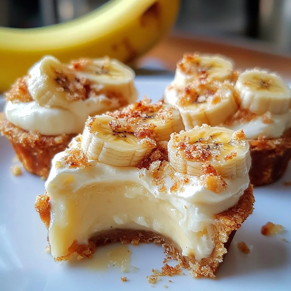 Mini Banana Cream Pie Recipe - Perfect Desserts