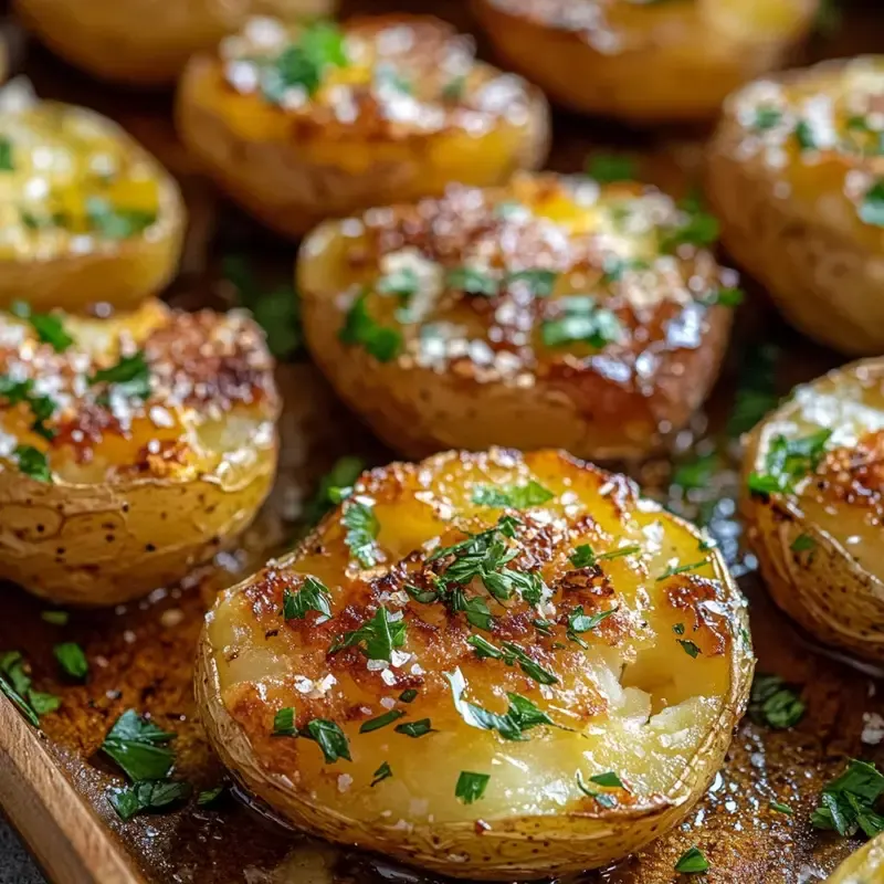 The Best Smashed Potatoes Recipe - Crispy & Delicious
