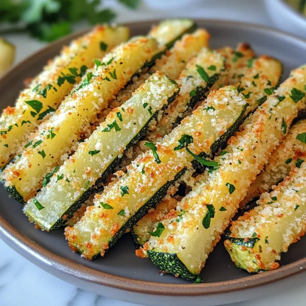 Baked Parmesan Zucchini Recipe - Easy & Delicious!