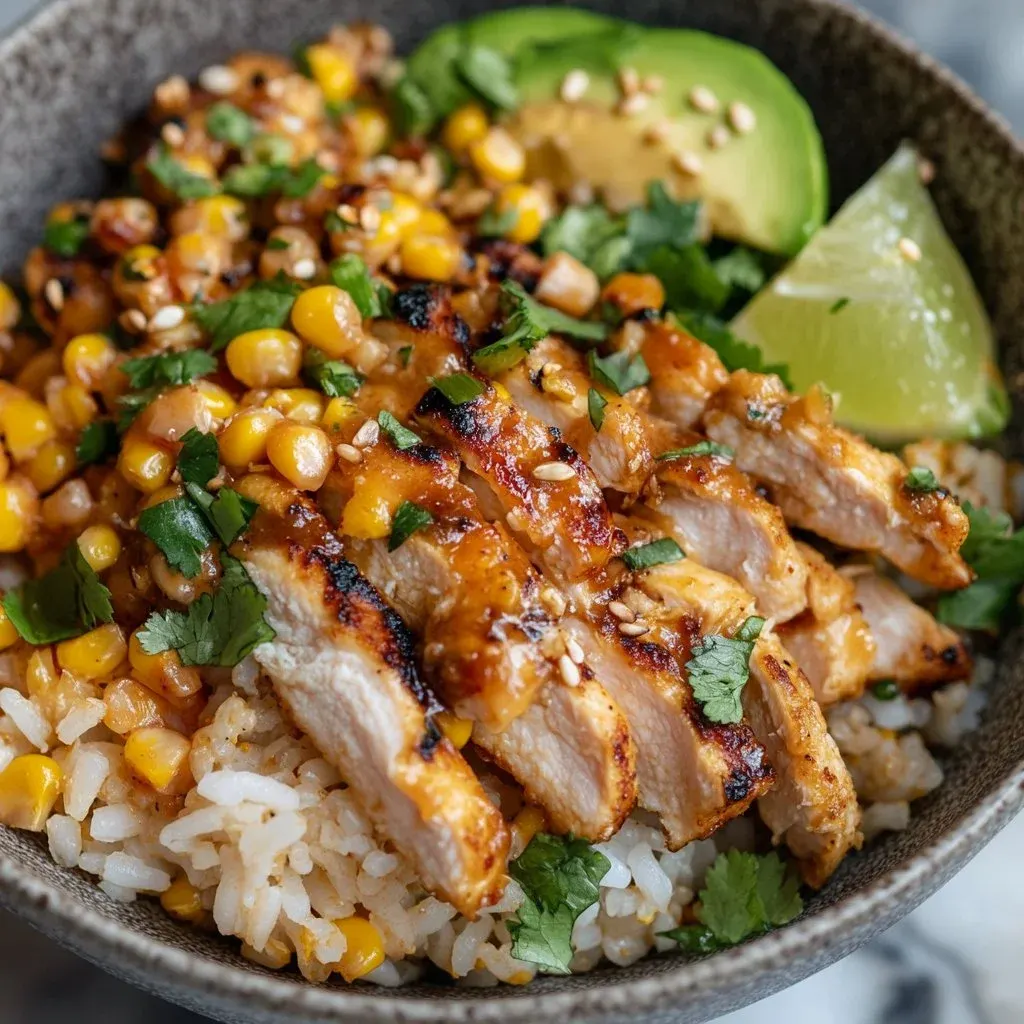 Street Corn Chicken Rice Bowl Recipe: A Flavor Fiesta