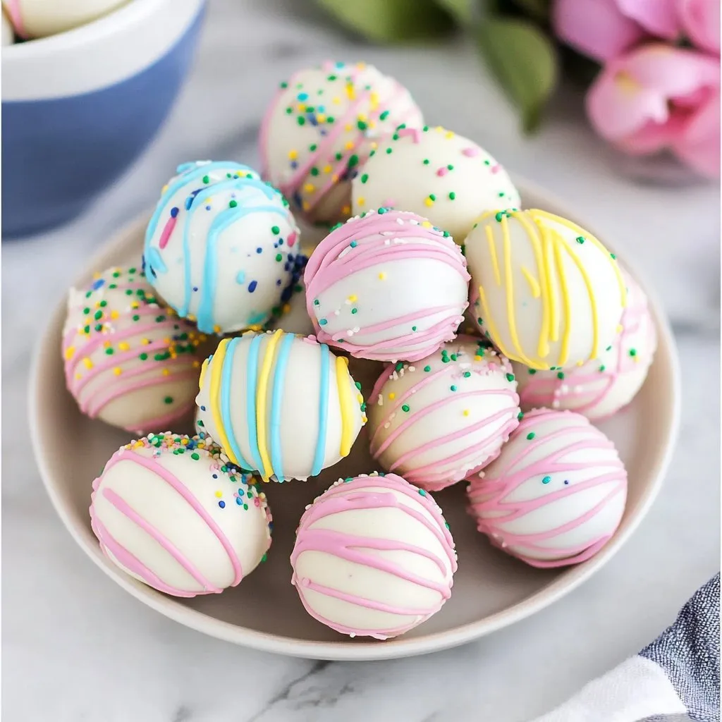Easter Egg Oreo Cookie Balls: A Perfect Treat