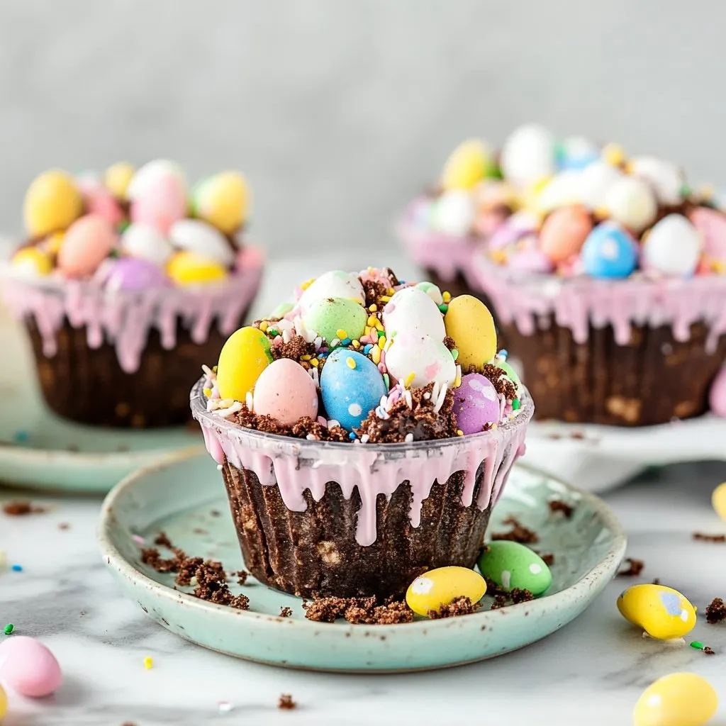 Easter Dirt Cups Recipe: Fun & Delicious Treat