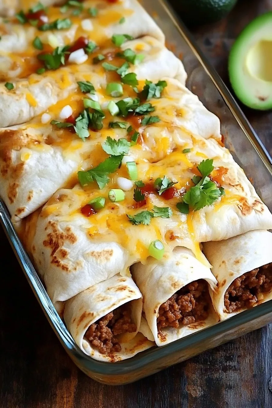 Beef Burrito Casserole