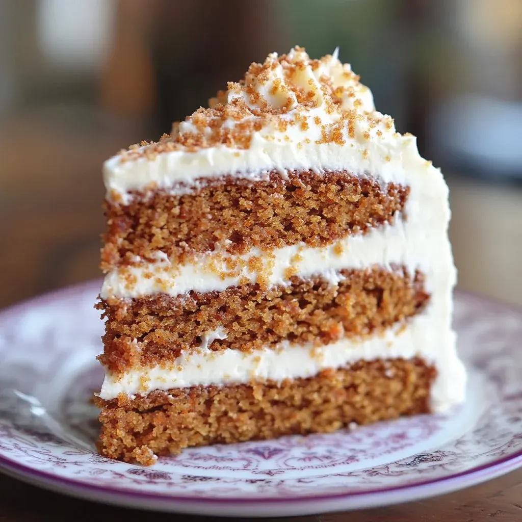 Carrot Cake with Cream Cheese Frosting