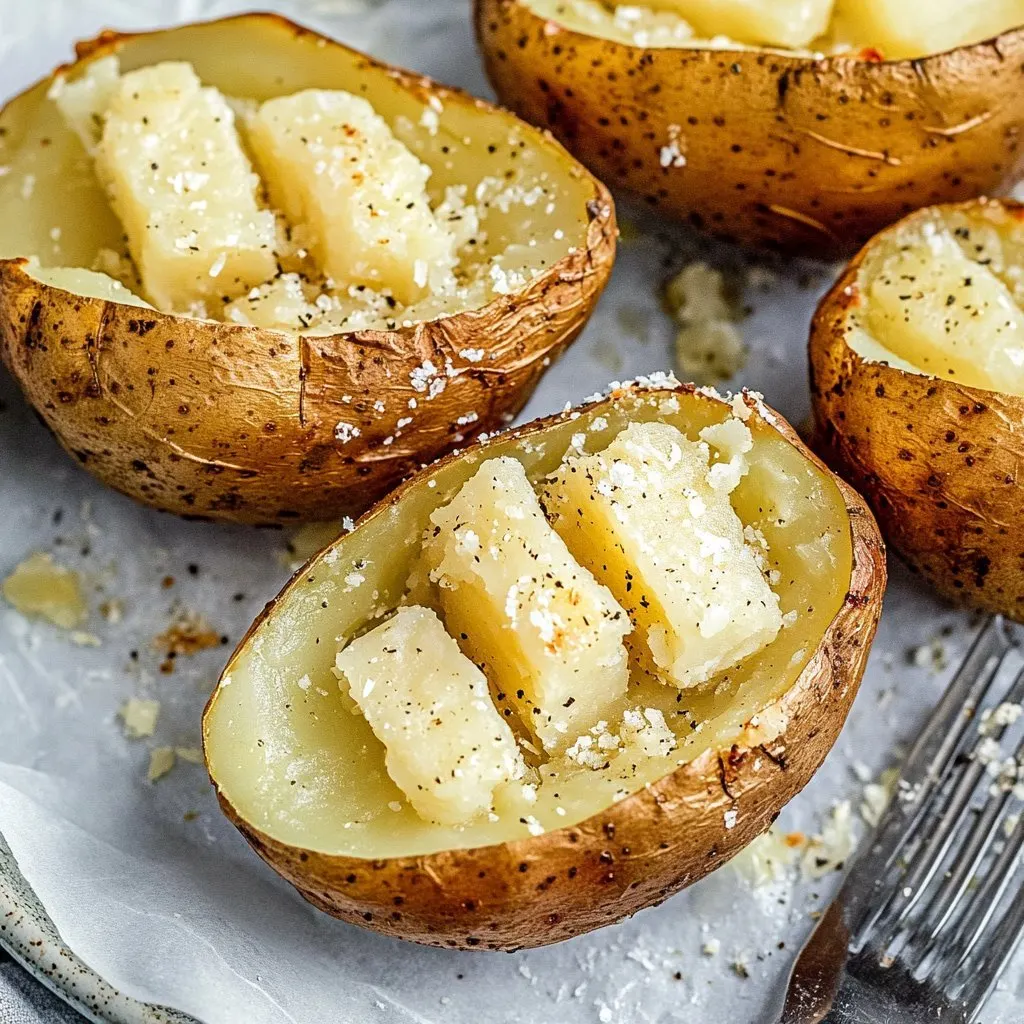 Air Fryer Baked Potatoes