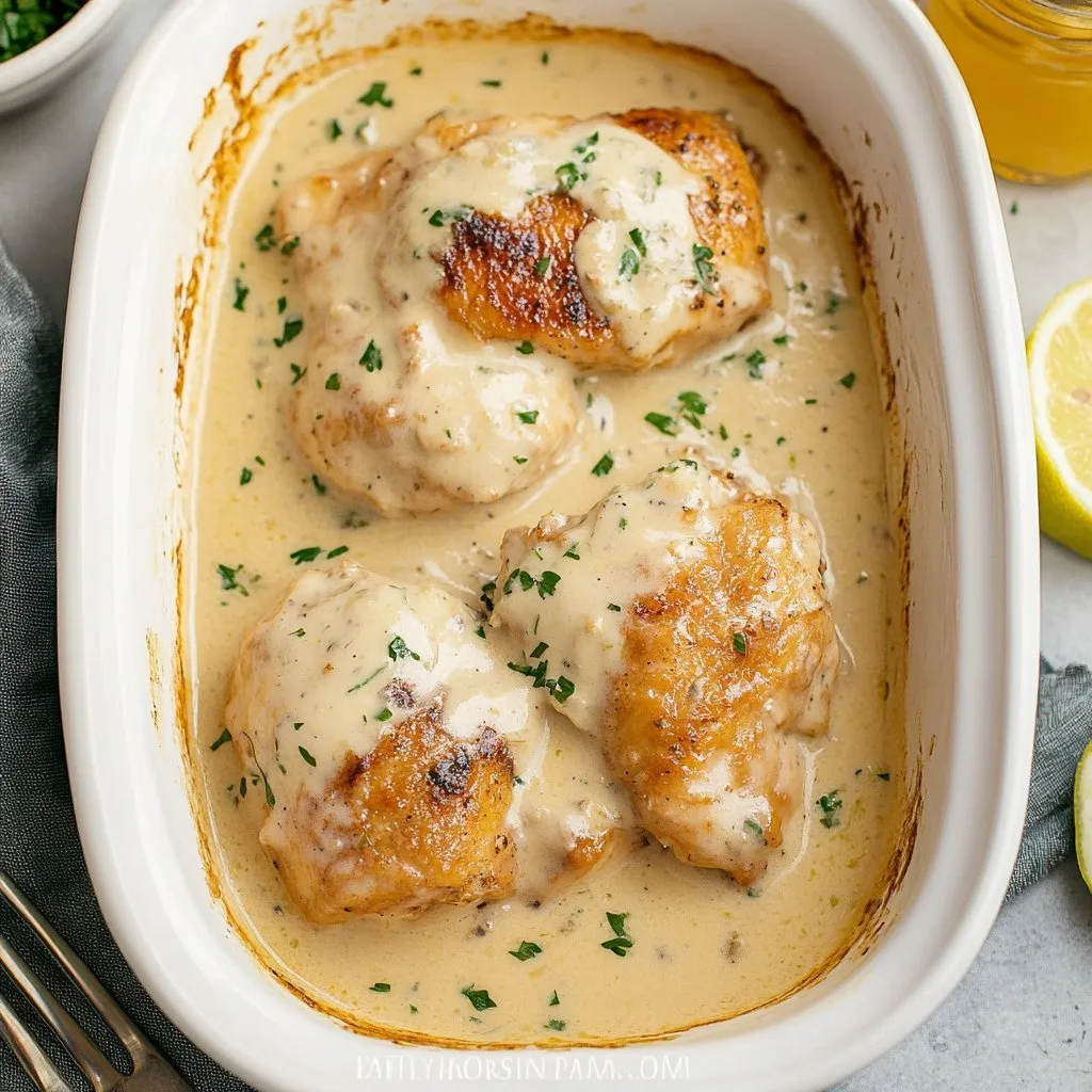 Creamy Chicken Limone