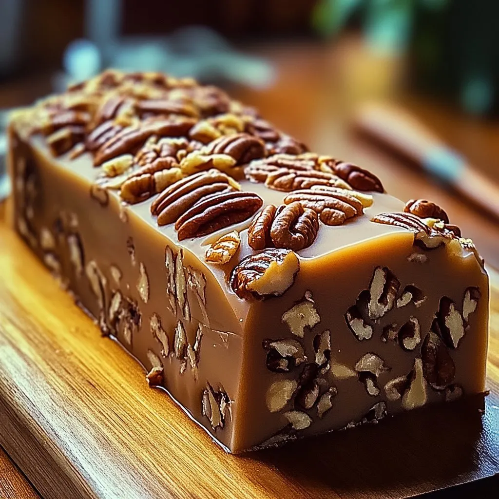 Nanas 3-Ingredient Pecan Log