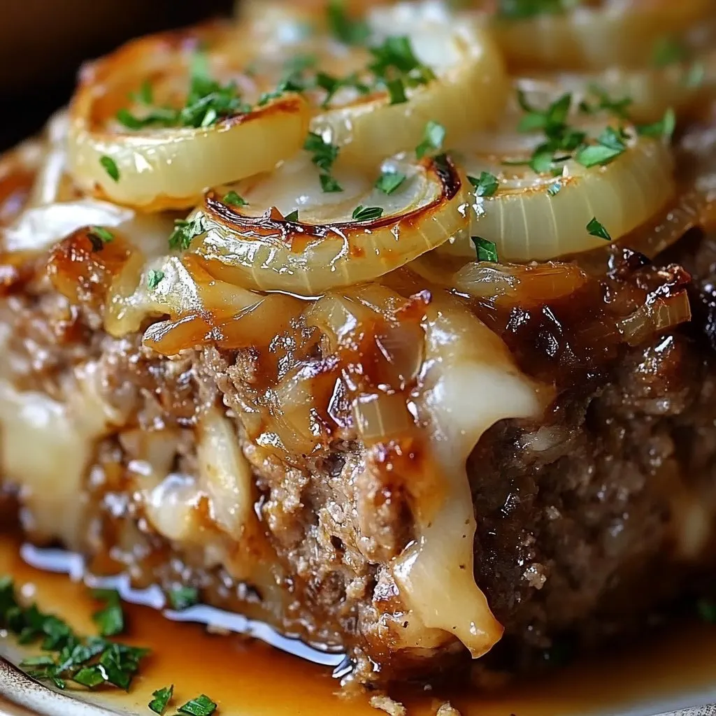 French Onion Meatloaf: A Delicious Comfort Dish