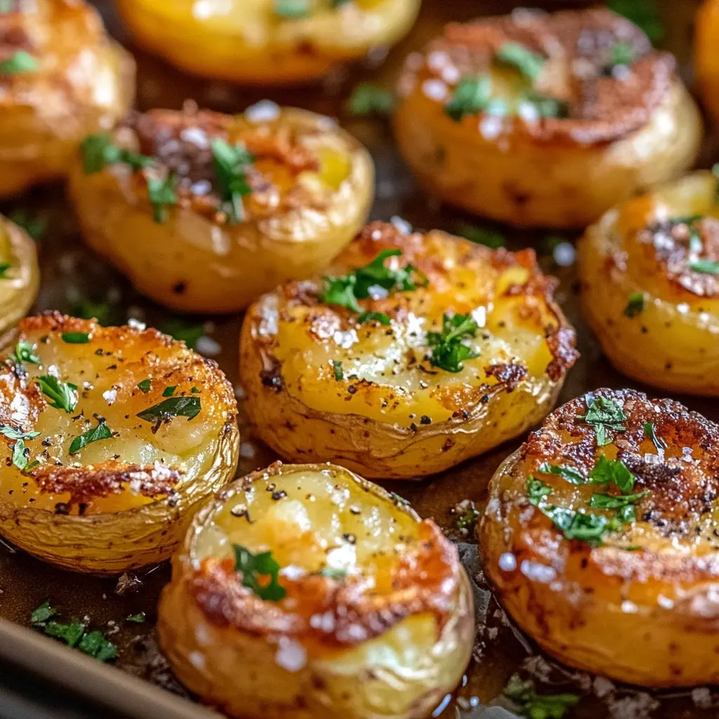The Best Smashed Potatoes Recipe - Crispy & Delicious