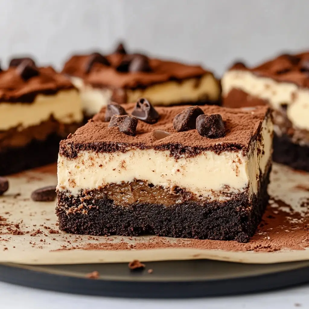 Tiramisu brownies
