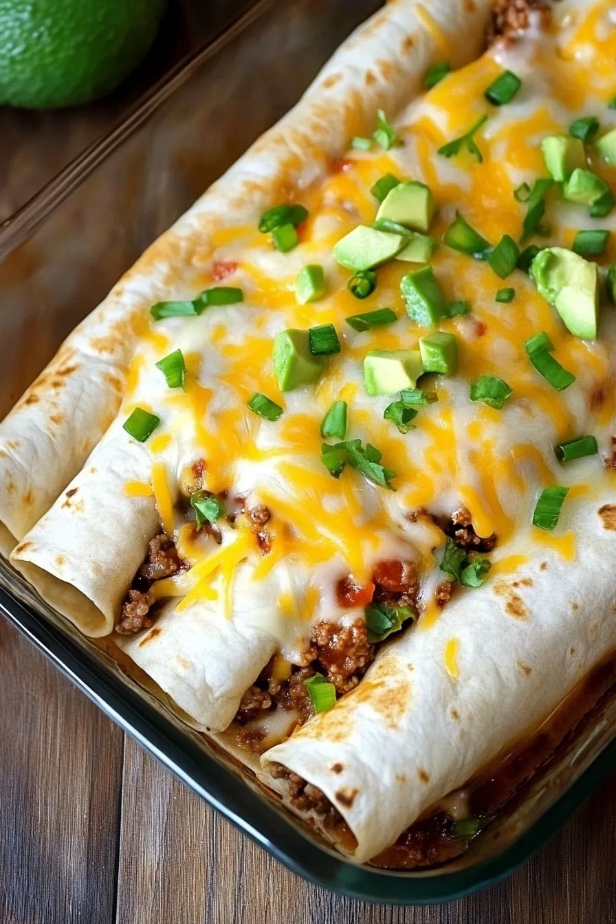 Beef Burrito Casserole