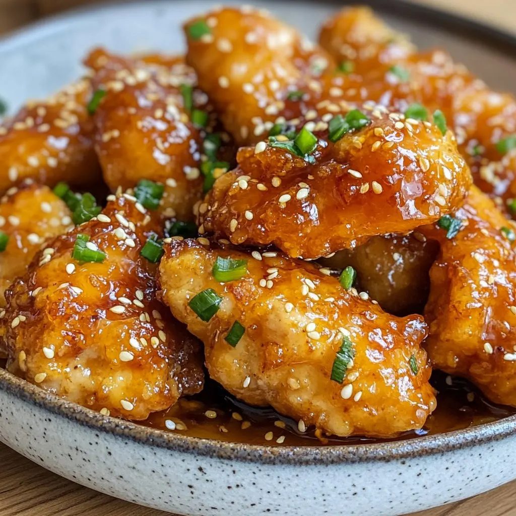 Baked Crunchy Hot Honey Chicken Recipe - Sweet & Spicy Delight