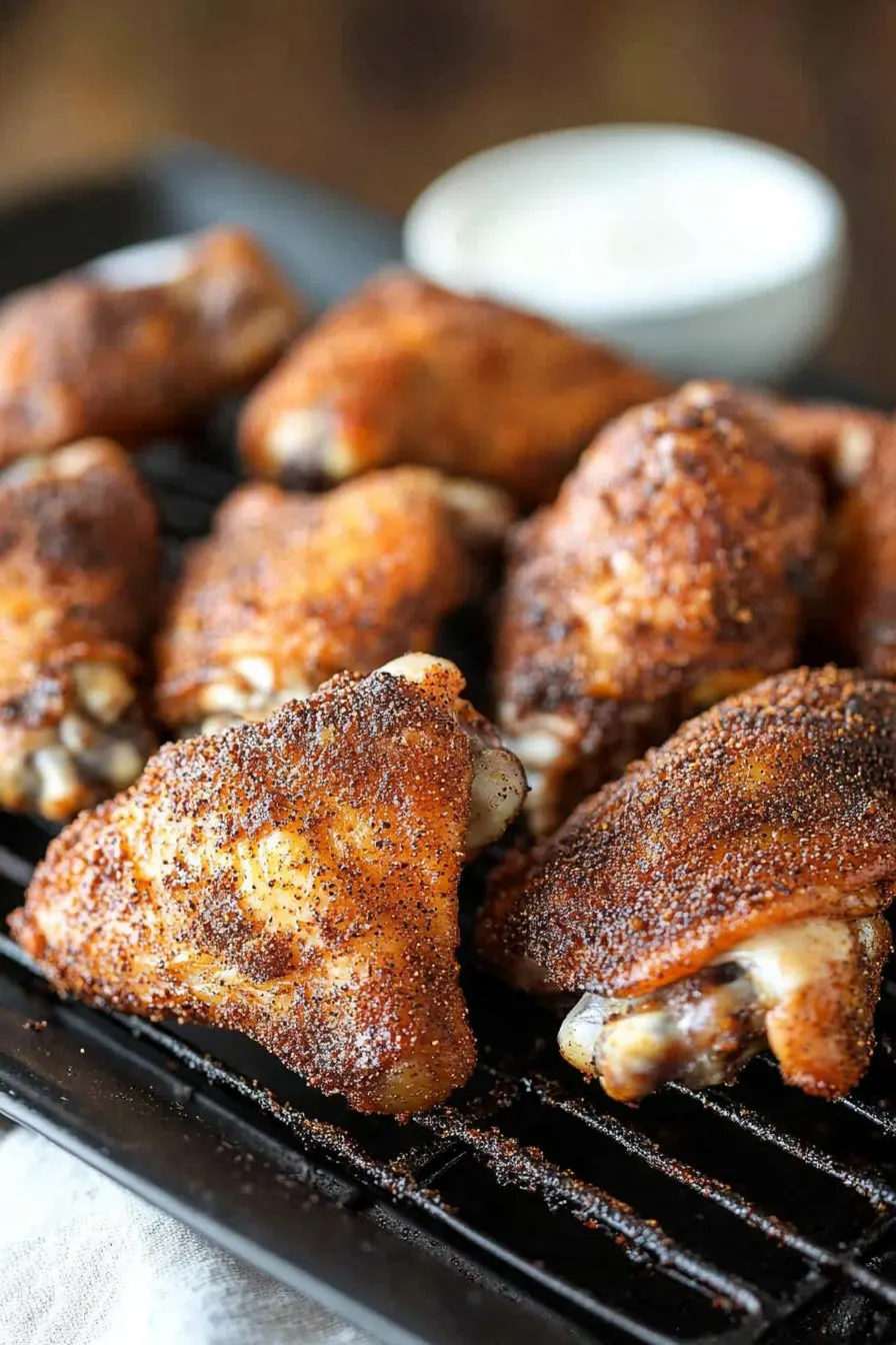 Crispy Smoked Chicken Wings Recipe Crispy Smoked Chicken Wings Recipe