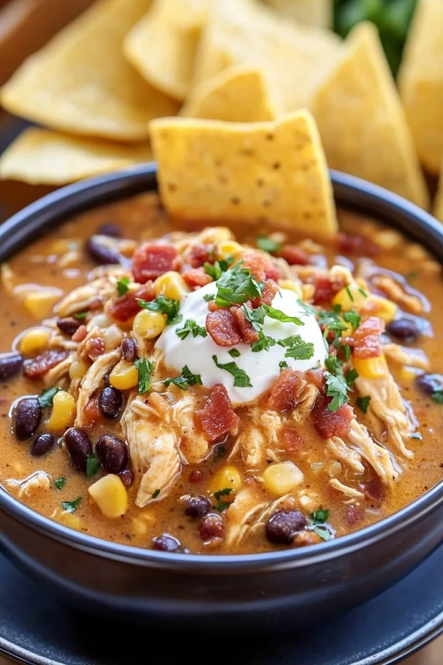 Slow Cooker Crack Chicken Chili Recipe: A Flavorful Delight