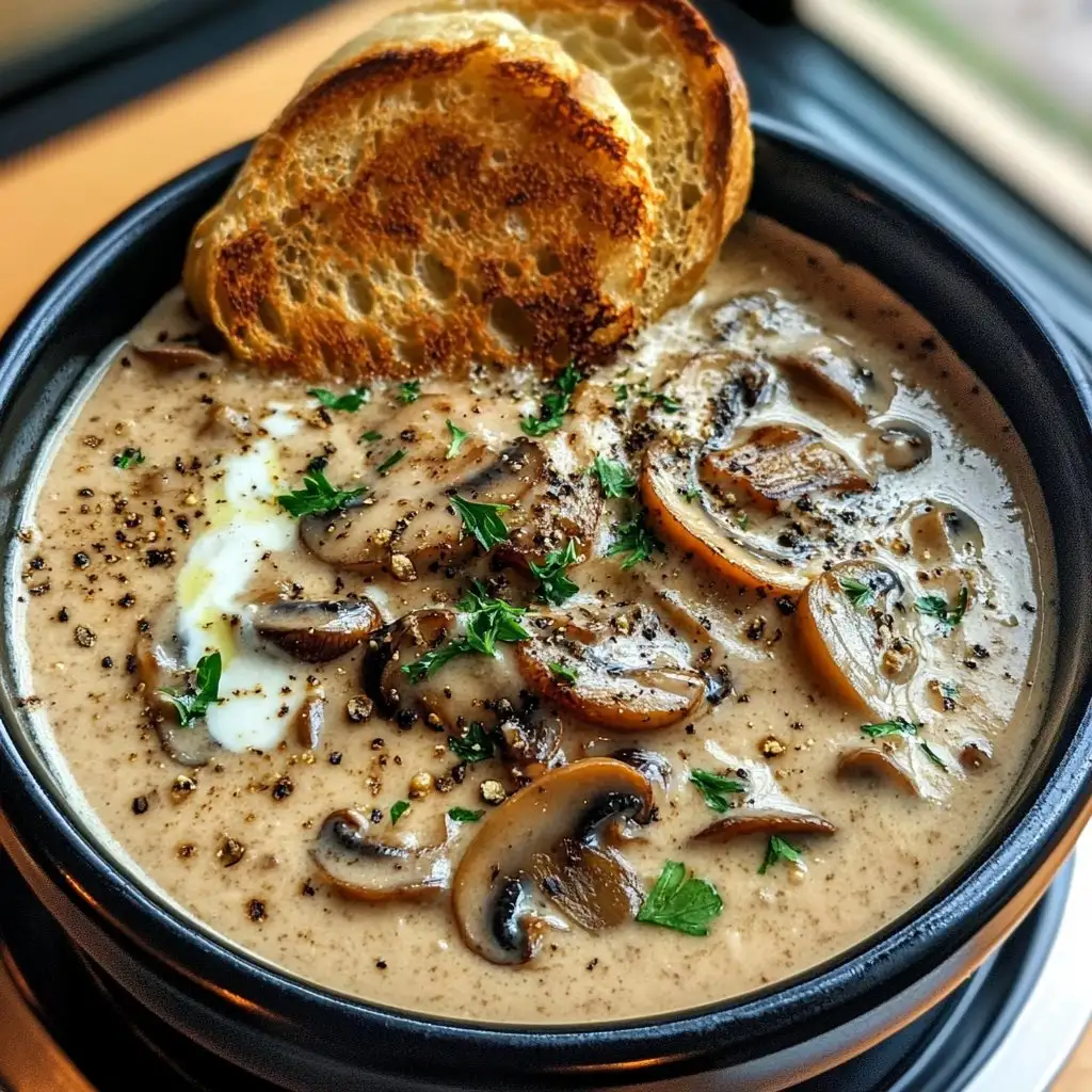 Creamy Mushroom Soup Recipe - Perfect Comfort Food