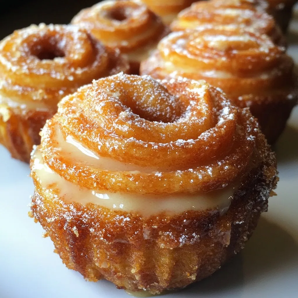 Soft Crunchy Creme Brulee Donuts - Irresistible Treats