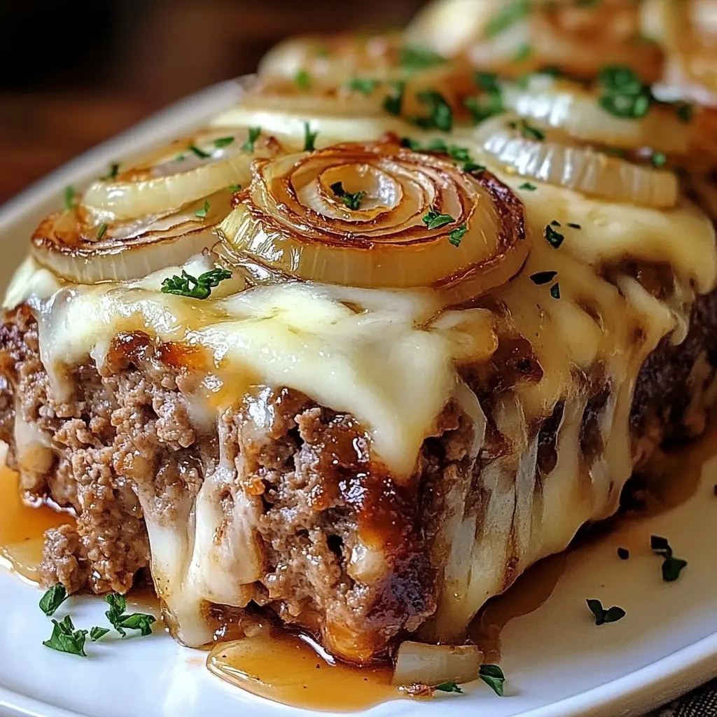 French Onion Meatloaf: A Delicious Comfort Dish