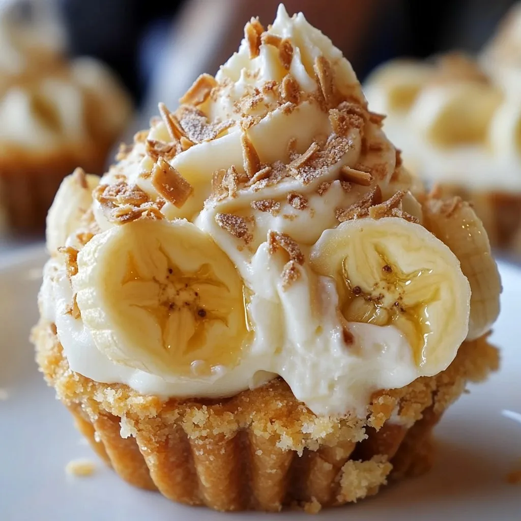 Mini Banana Cream Pie Recipe - Perfect Desserts