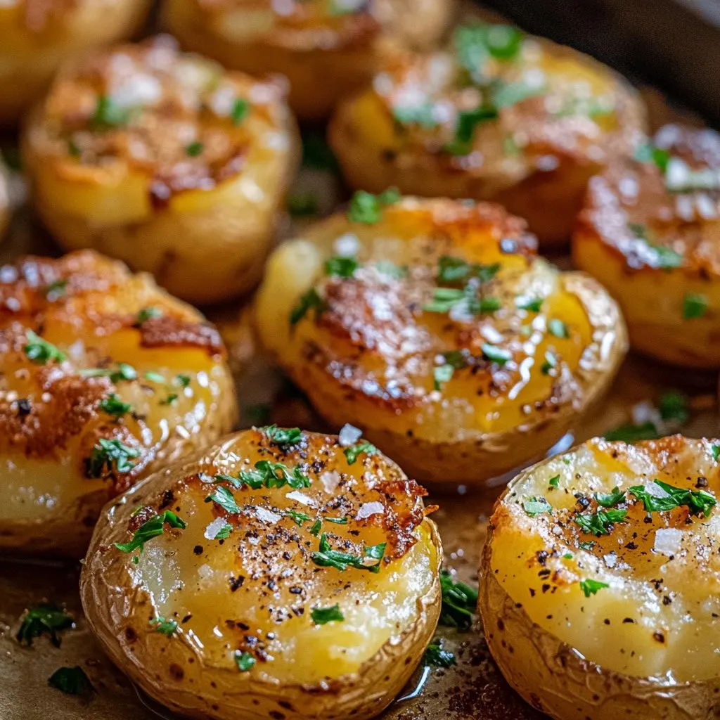 The Best Smashed Potatoes Recipe - Crispy & Delicious