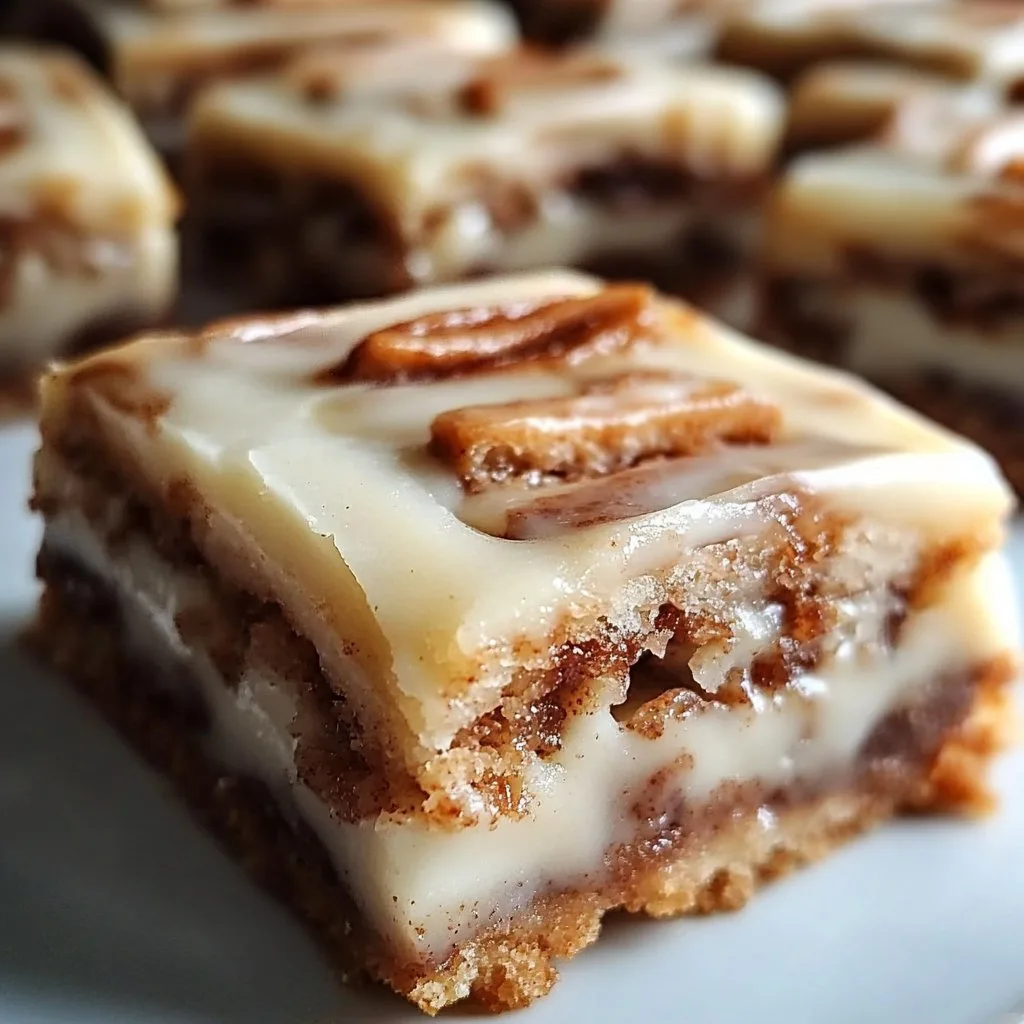 Cinnamon Roll Bliss Bars: A Delicious Dessert Recipe