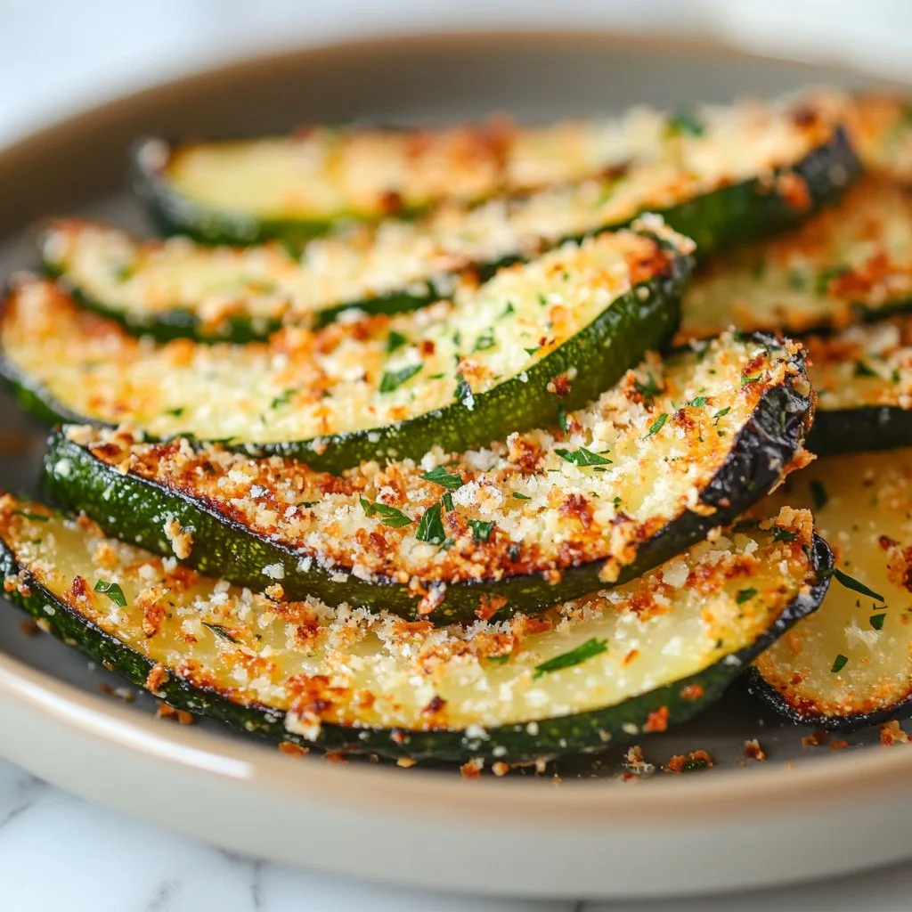 Baked Parmesan Zucchini Recipe - Easy & Delicious!